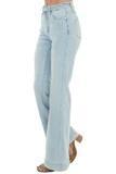 Judy Blue Light Braided Flares B