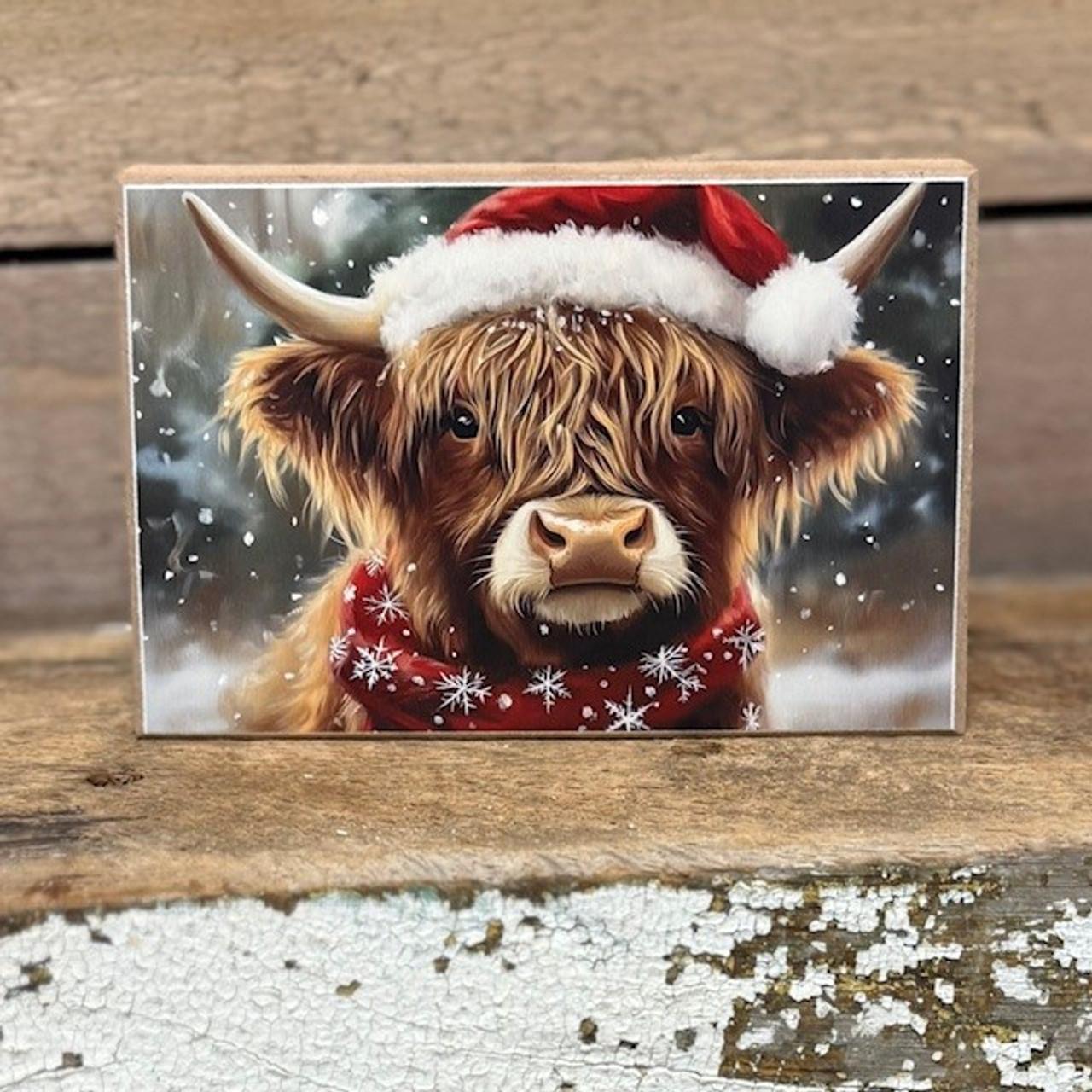 Christmas 4x6 Block Signs