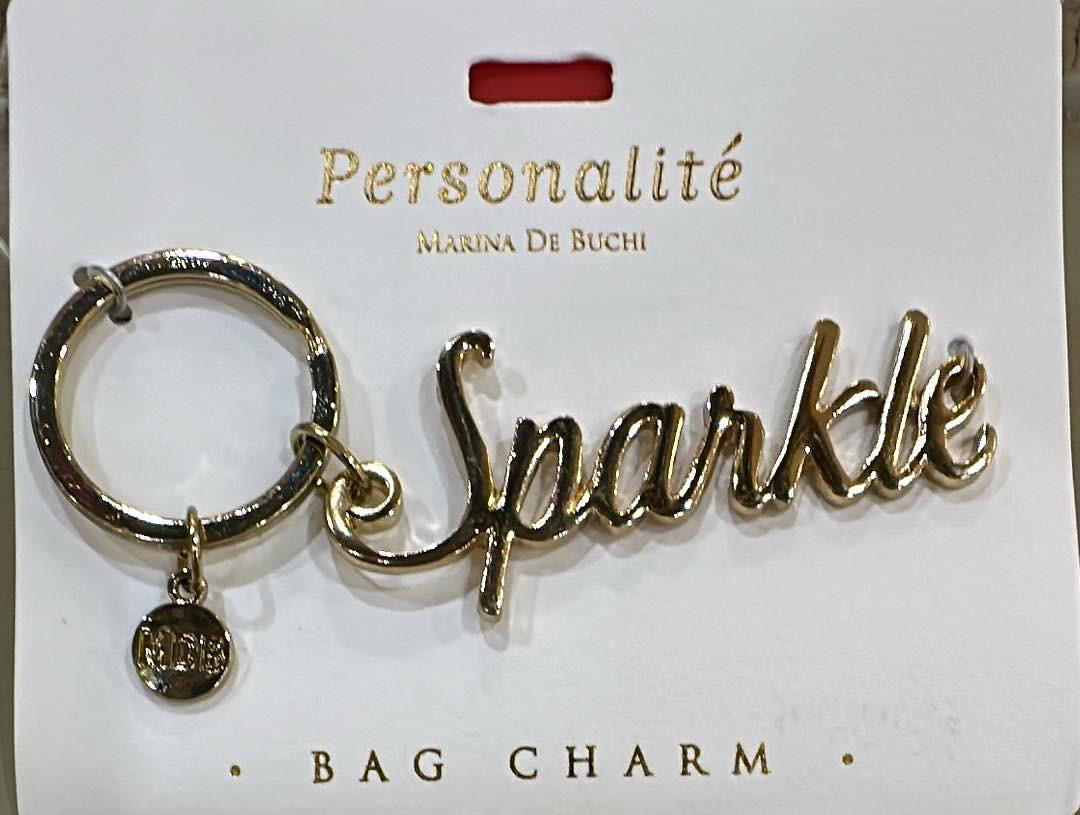 Sparkle Bag Charm Keyring