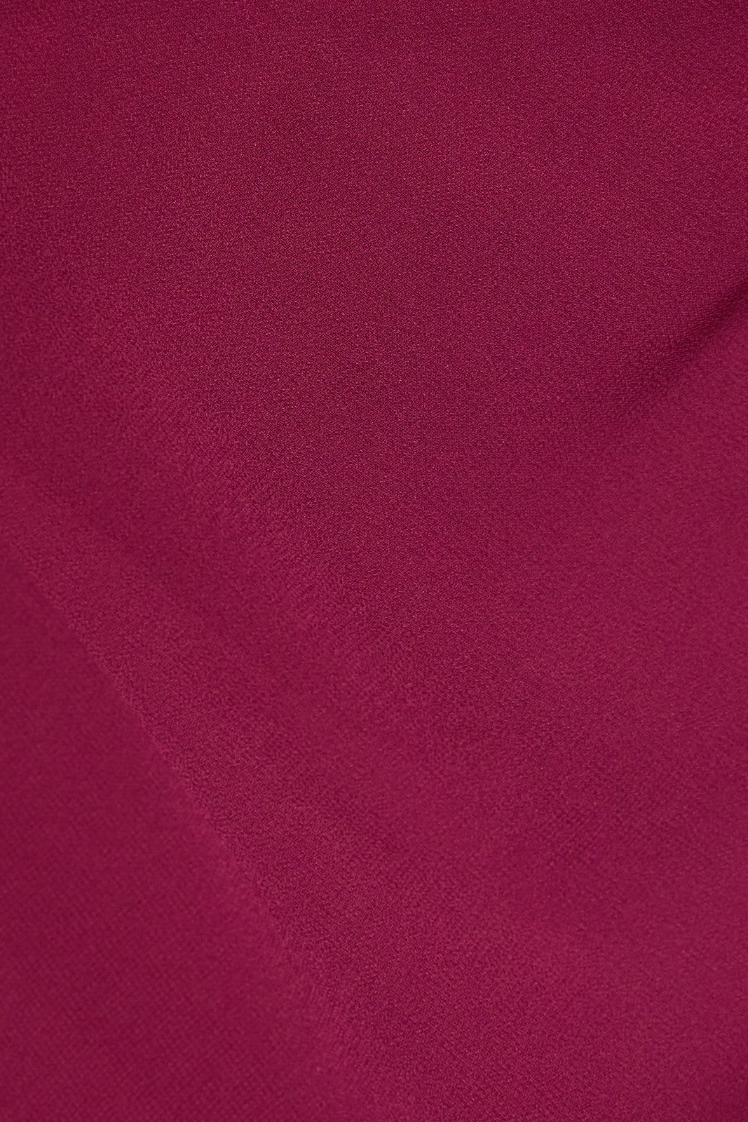 Maroon Chiffon Attached Scarf Halter A-line Mini Dress