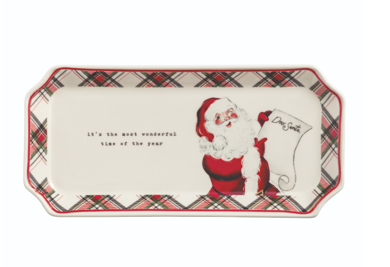 Christmas Tartan Everything Tray