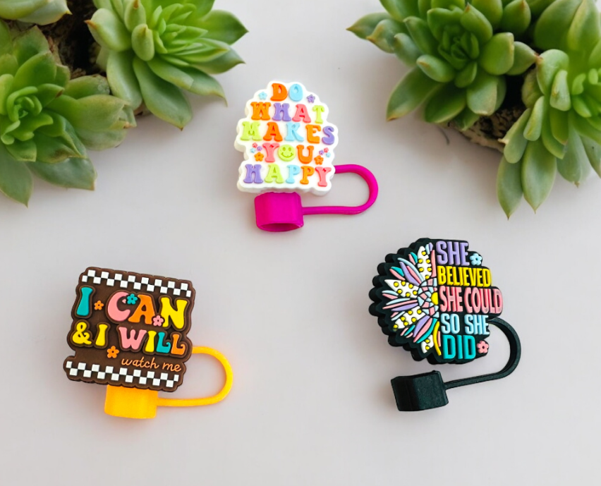 QD Straw Toppers