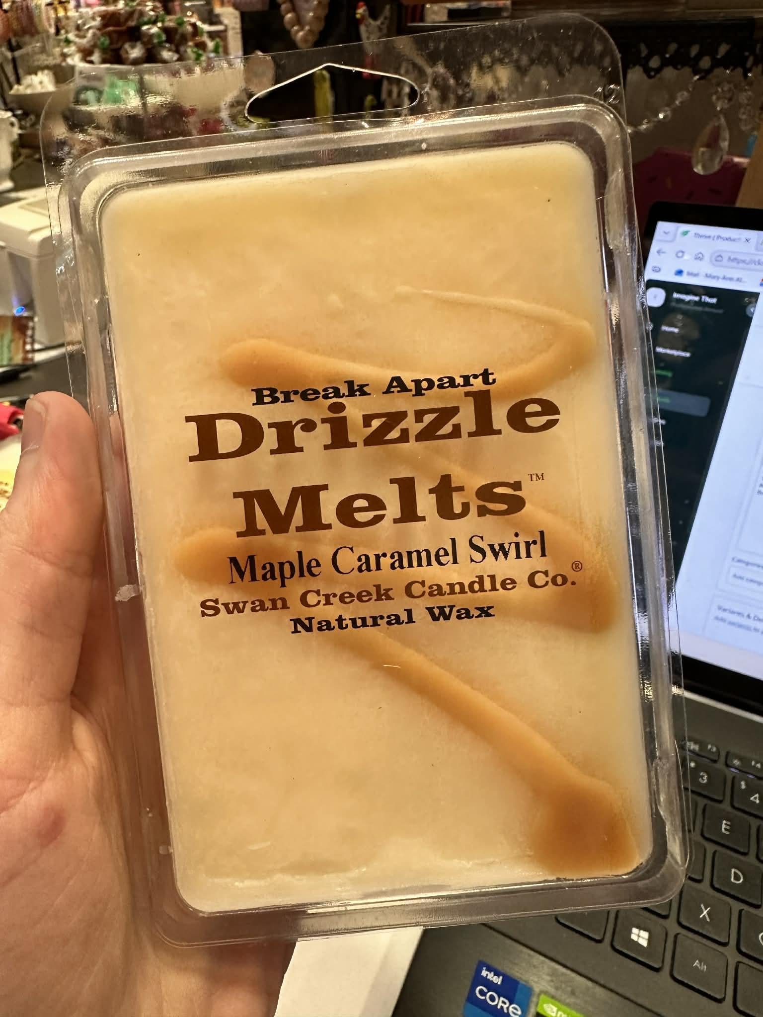 Swan Creek Legacy Drizzle Melts - Maple Caramel Swirl