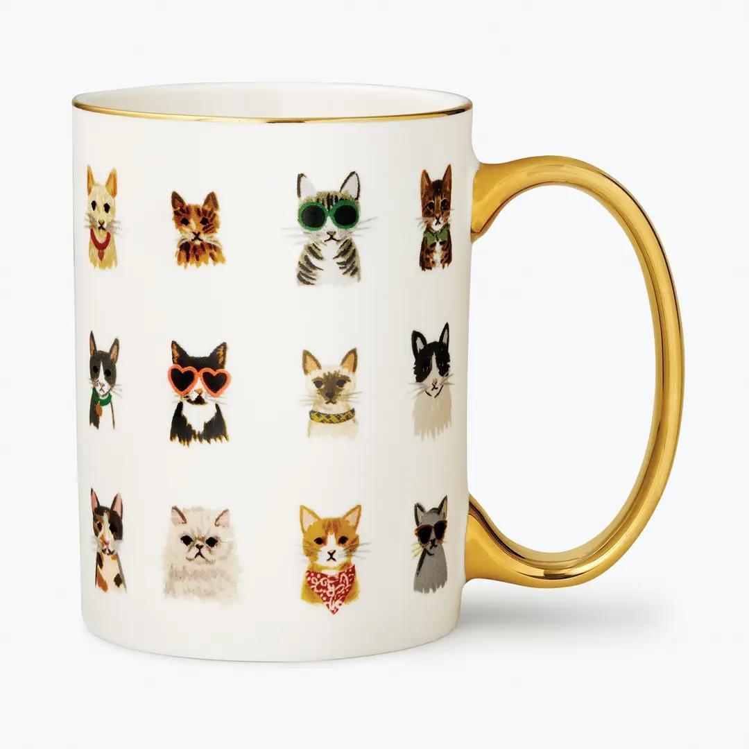 Cool Cats Porcelain Mug