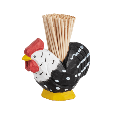 Farm Animal Wooden Toothpick Holders