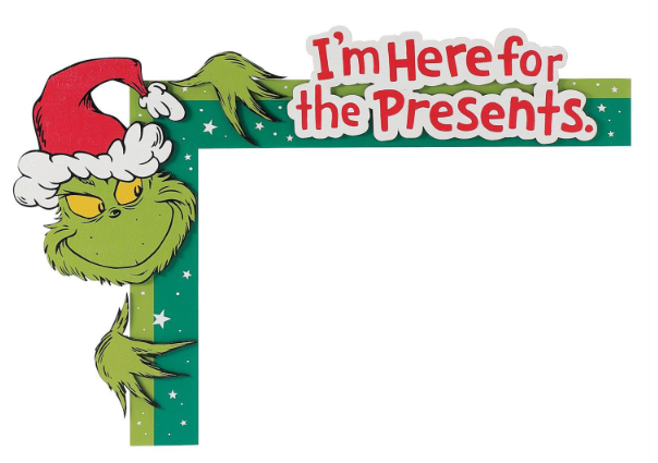 Grinch Corner Decor