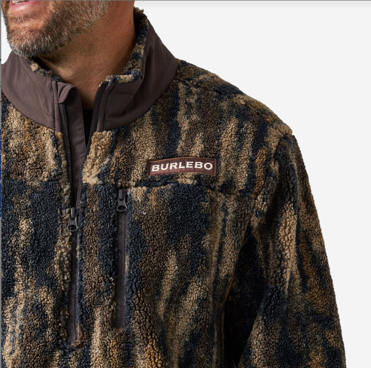Sherpa - Quarter Zip - Midland Camo