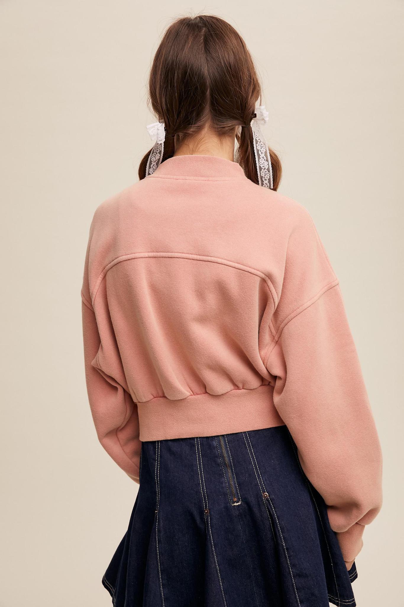 Blush Bomber Jacket