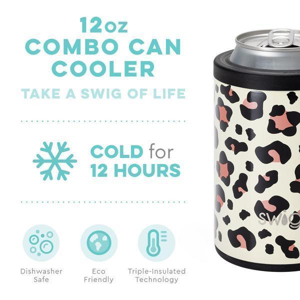 Luxy Leopard Combo Can & Bottle Cooler