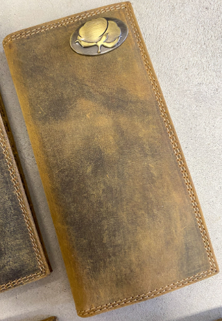 Vintage Tan Roper Wallet