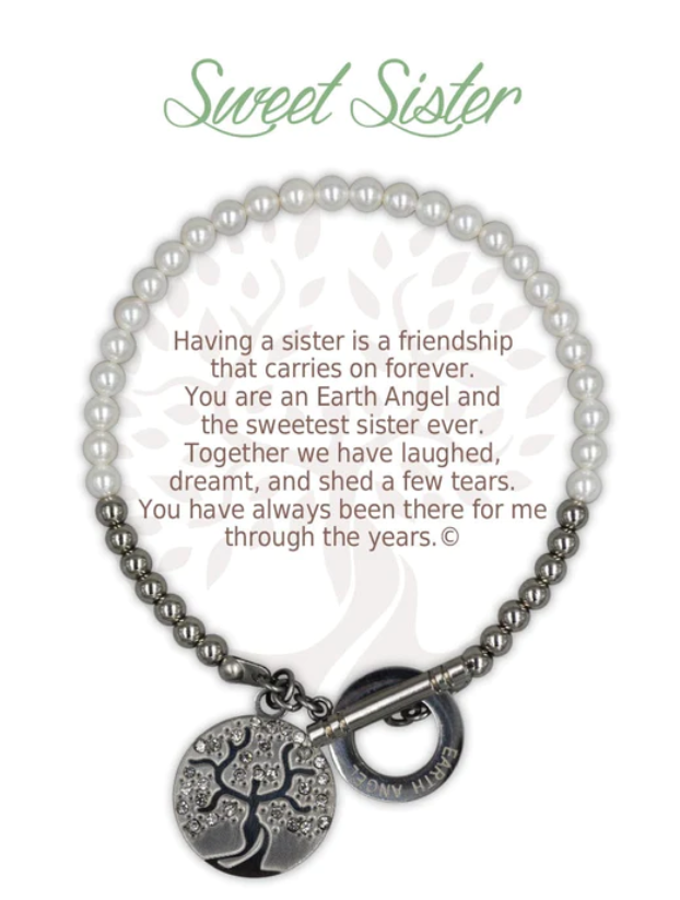 Sweet Sister Earth Angel Bracelet