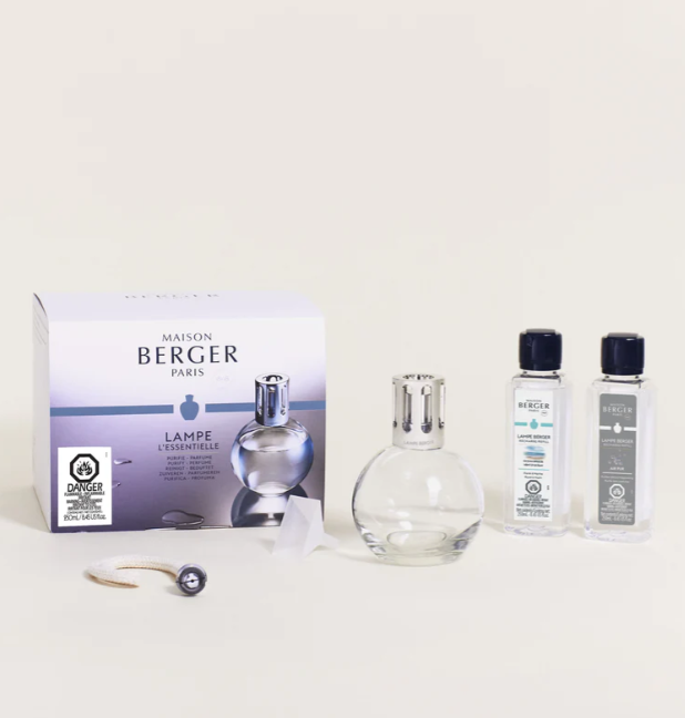 Essential Round Lamp Ritual Starter Kit with Air Pur So Neutral + Ocean Breeze