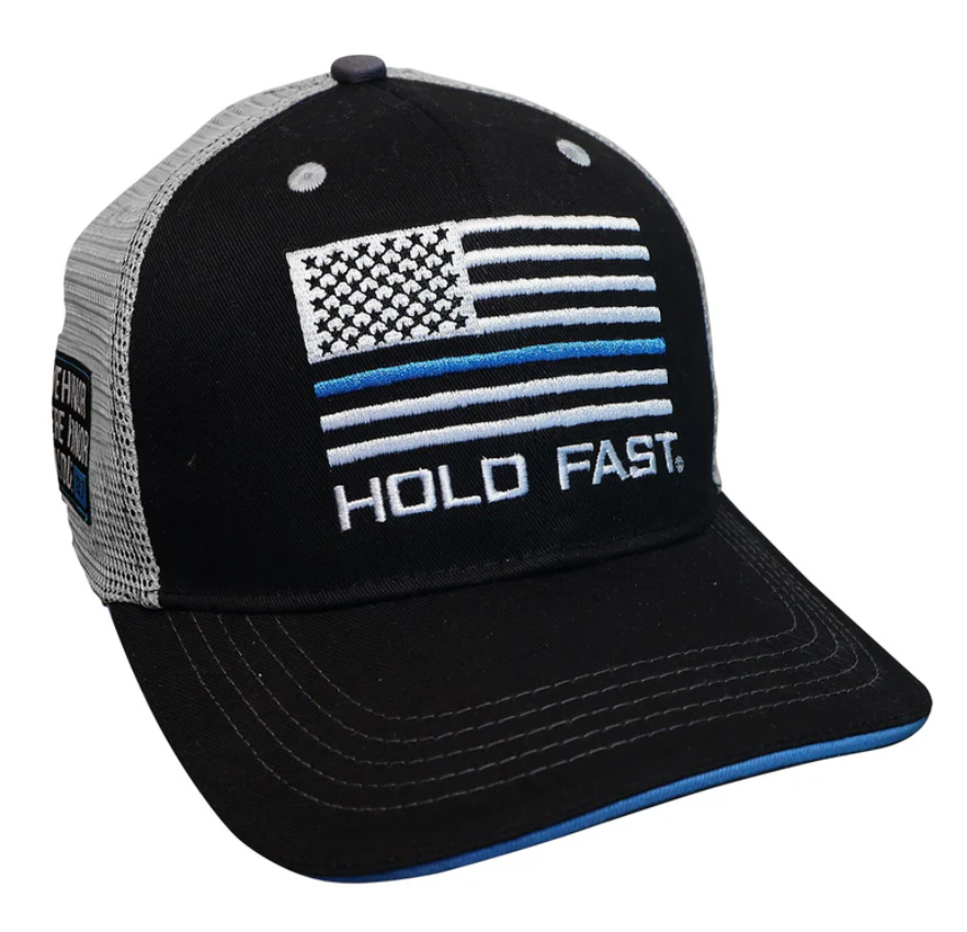 Police Flag Embroidered Hat