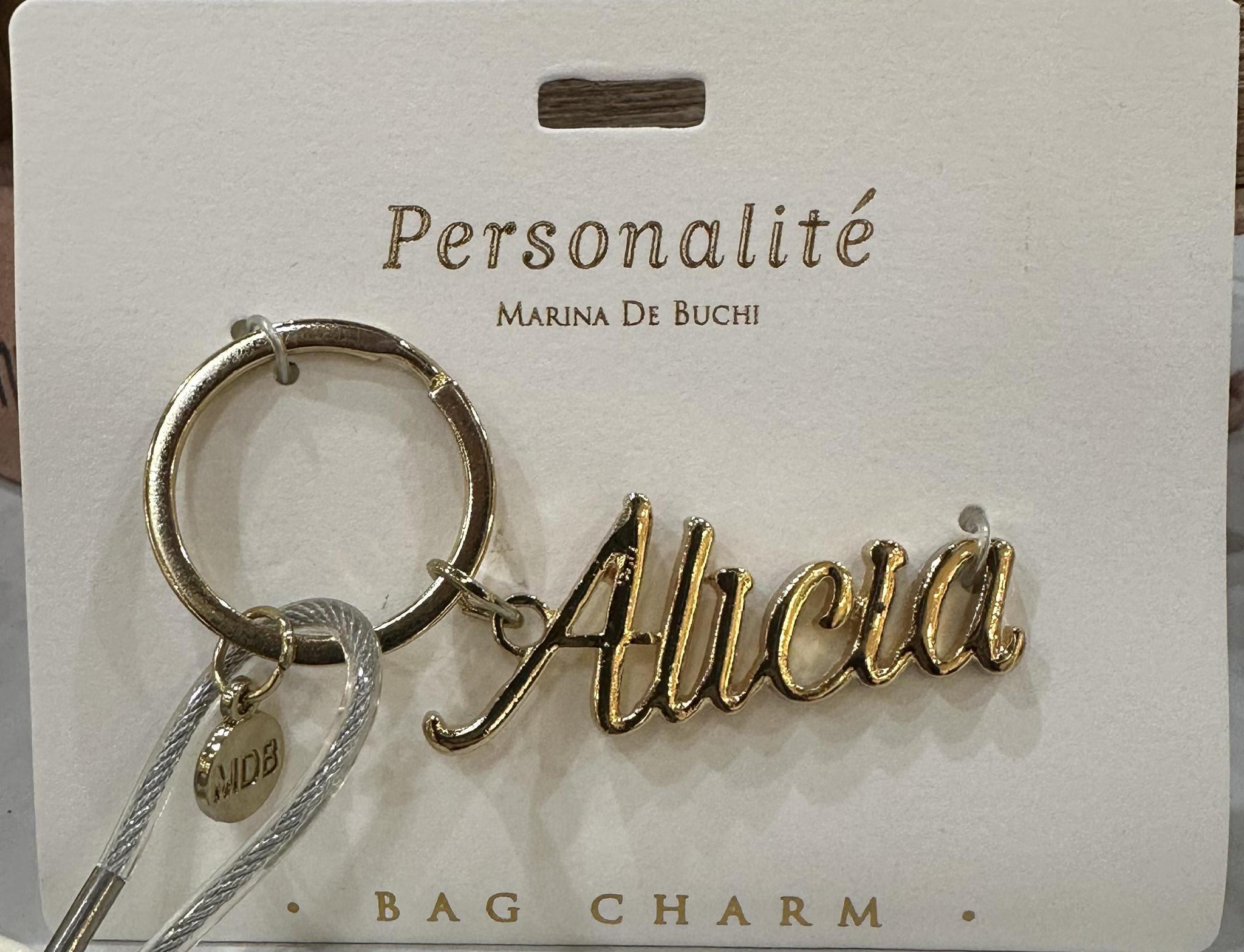 Alicia Bag Charm Keyring
