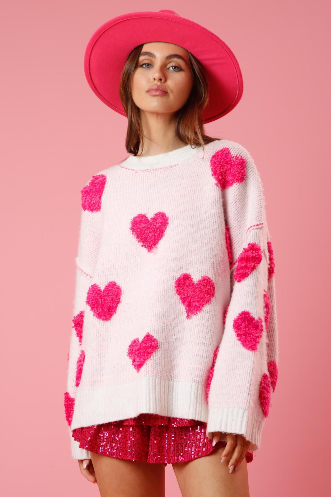 Cozy Heart Sweater