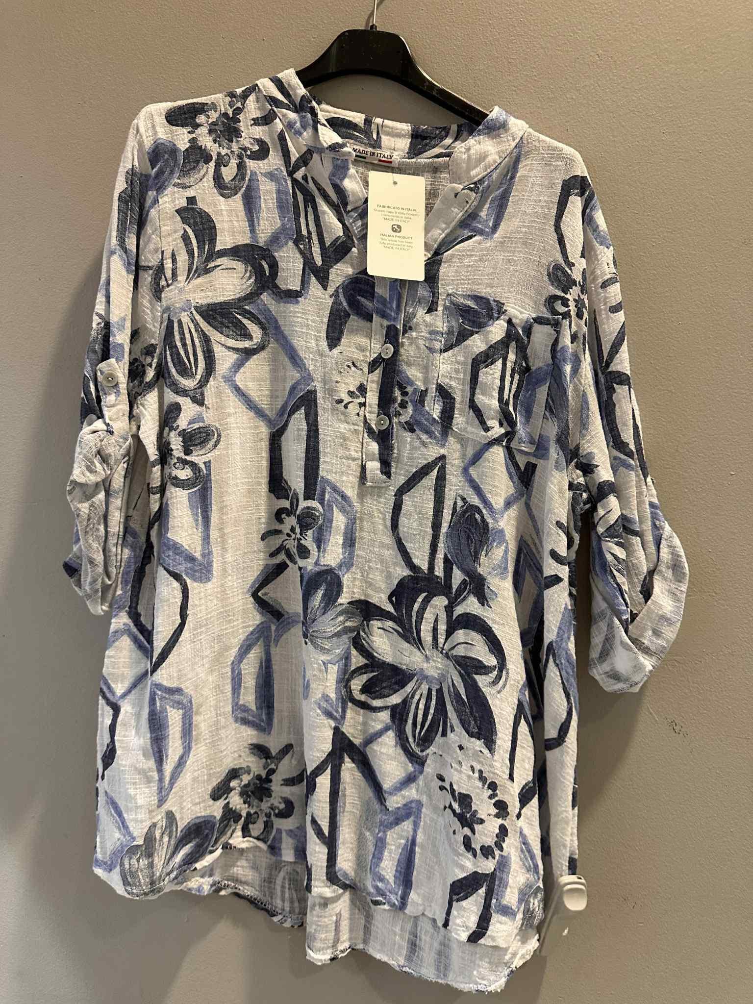 Cotton One Pocket Top