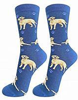 Labrador Yellow Dog Socks