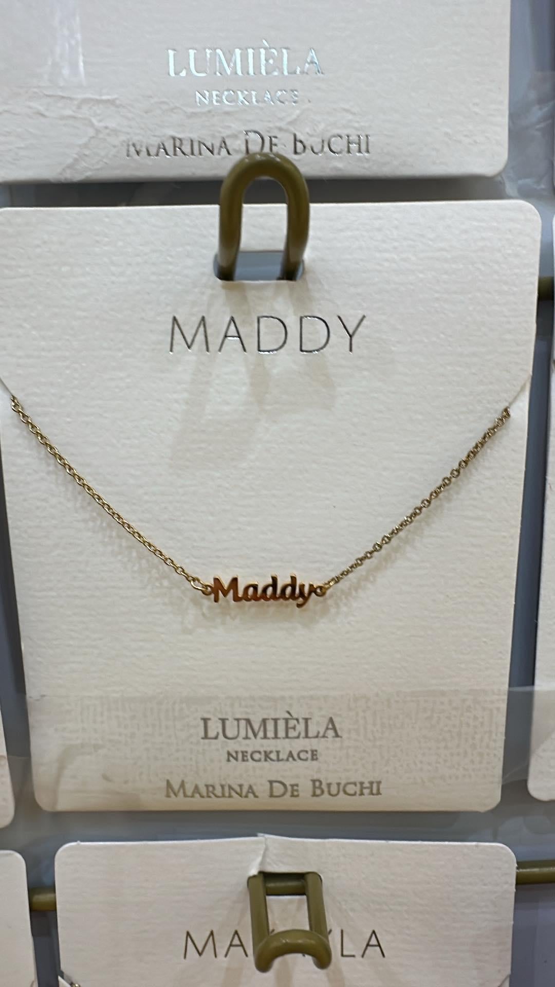 Lumiela Maddy Name Necklace