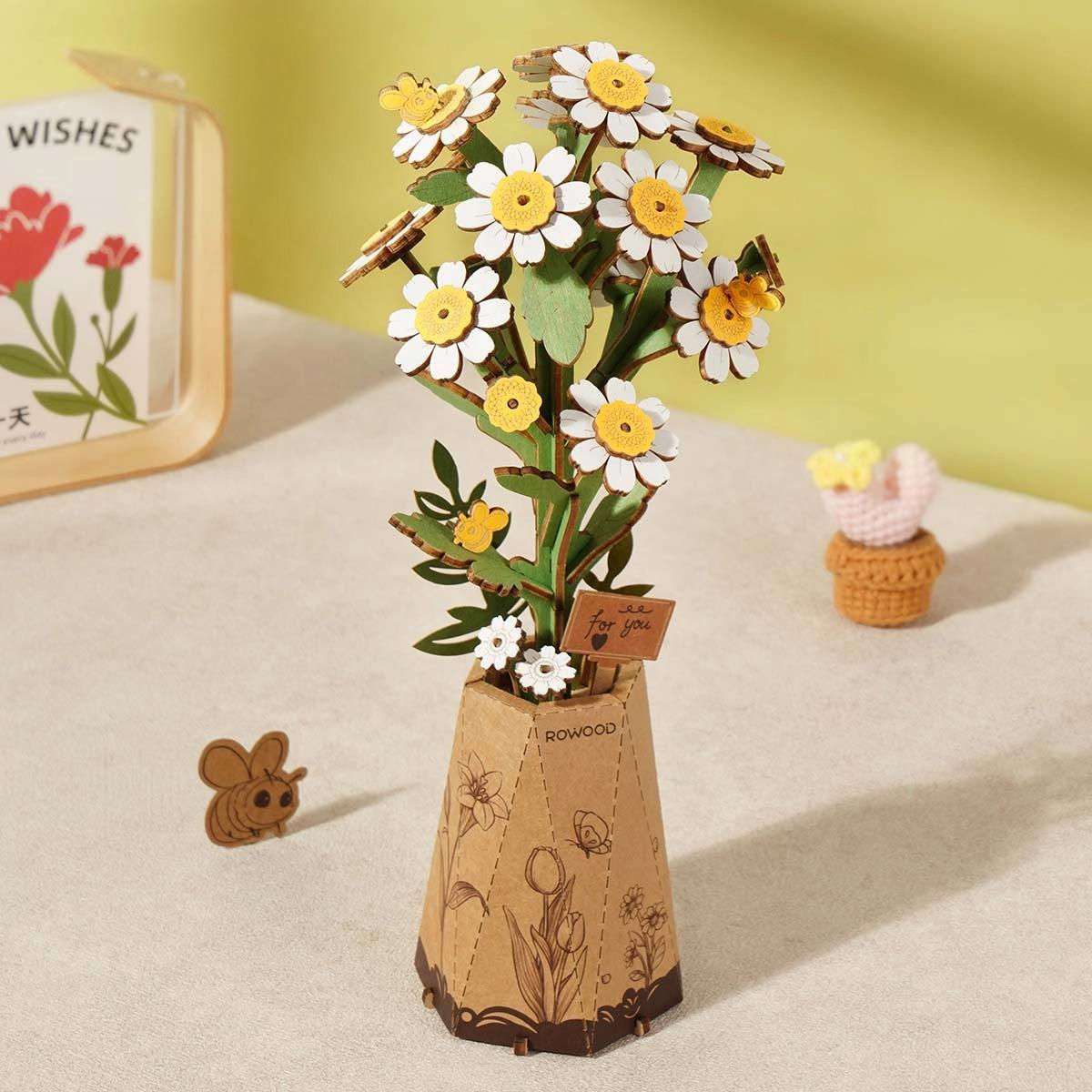 Wooden Bloom Craft DIY