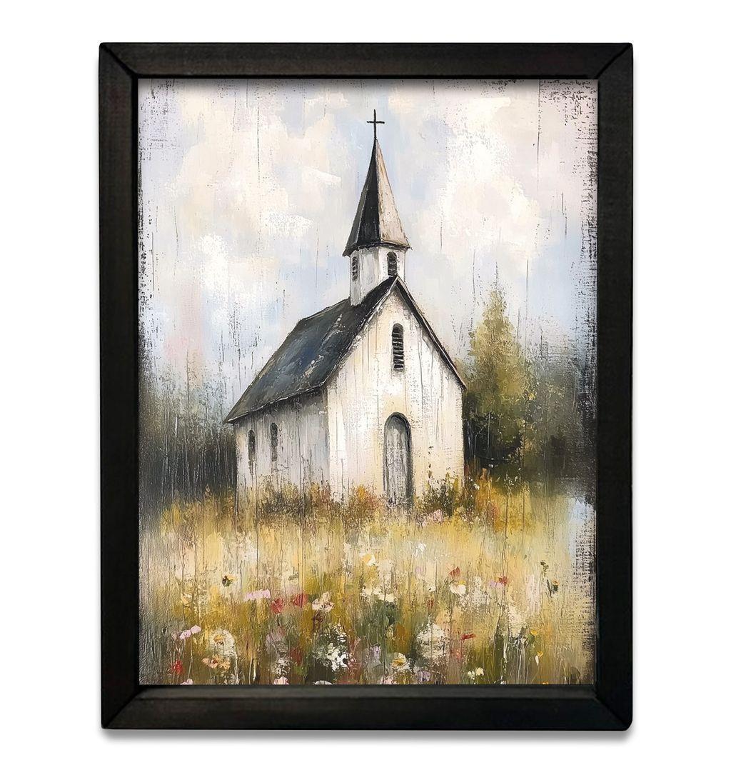 Faith in the Field 17x13 Picture