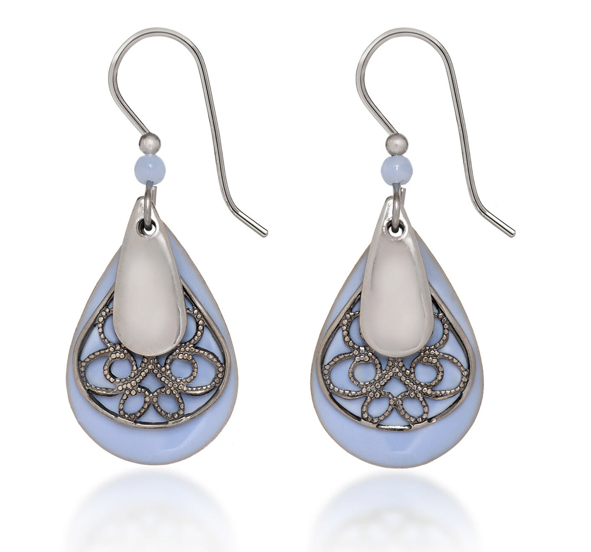 Silver Forest Earrings #1