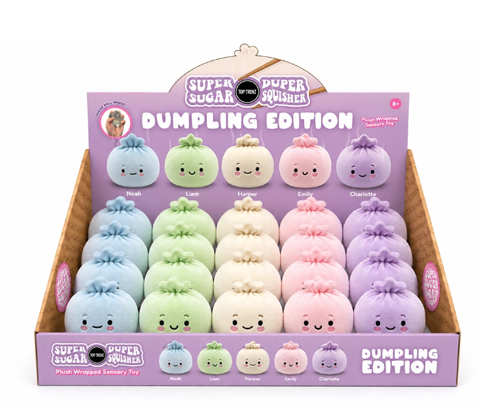 Super Duper Squishers - Plush Dumplings