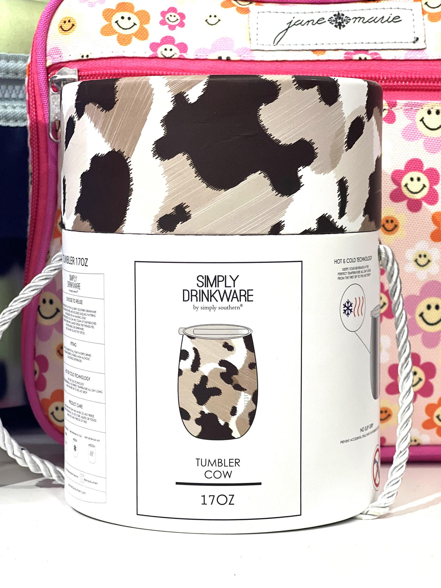 Simply Drinkware Cow