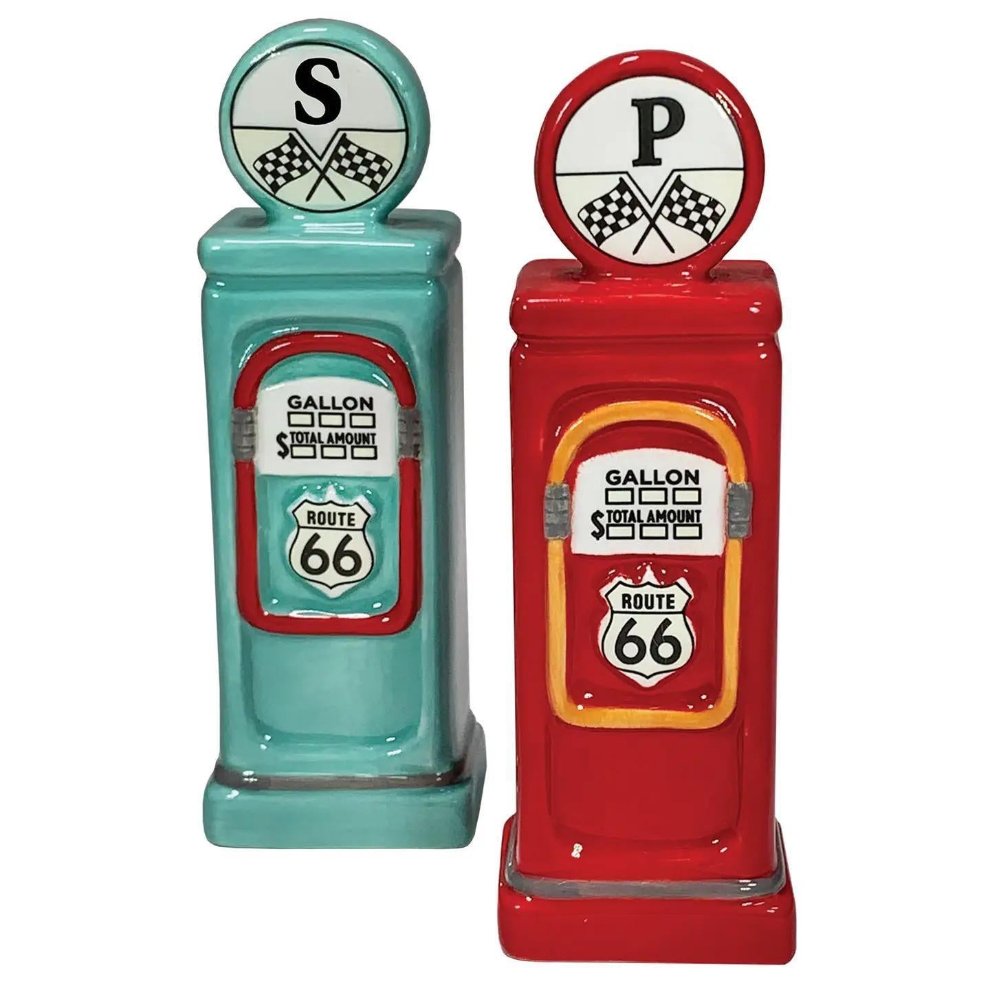 Road Trip Gas Pumps S& P Set