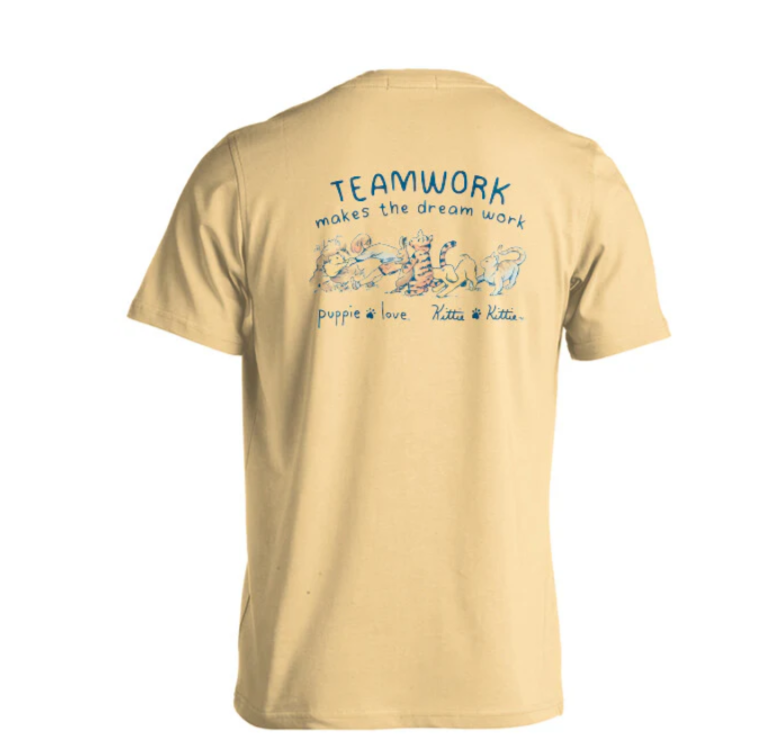 Puppie Love Teamwork Tee