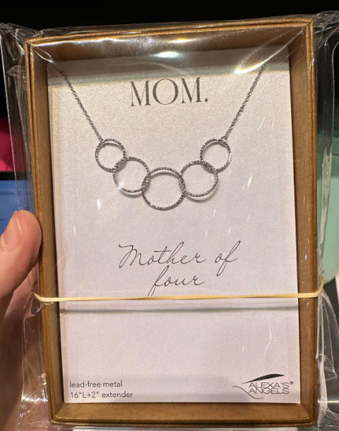Mother Of Silver Necklace