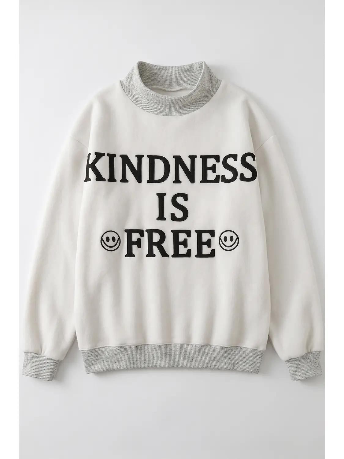 'Kindness Is Free' Reversible Sweatshirt