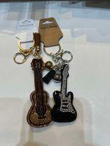 Guitar Bling Keychain
