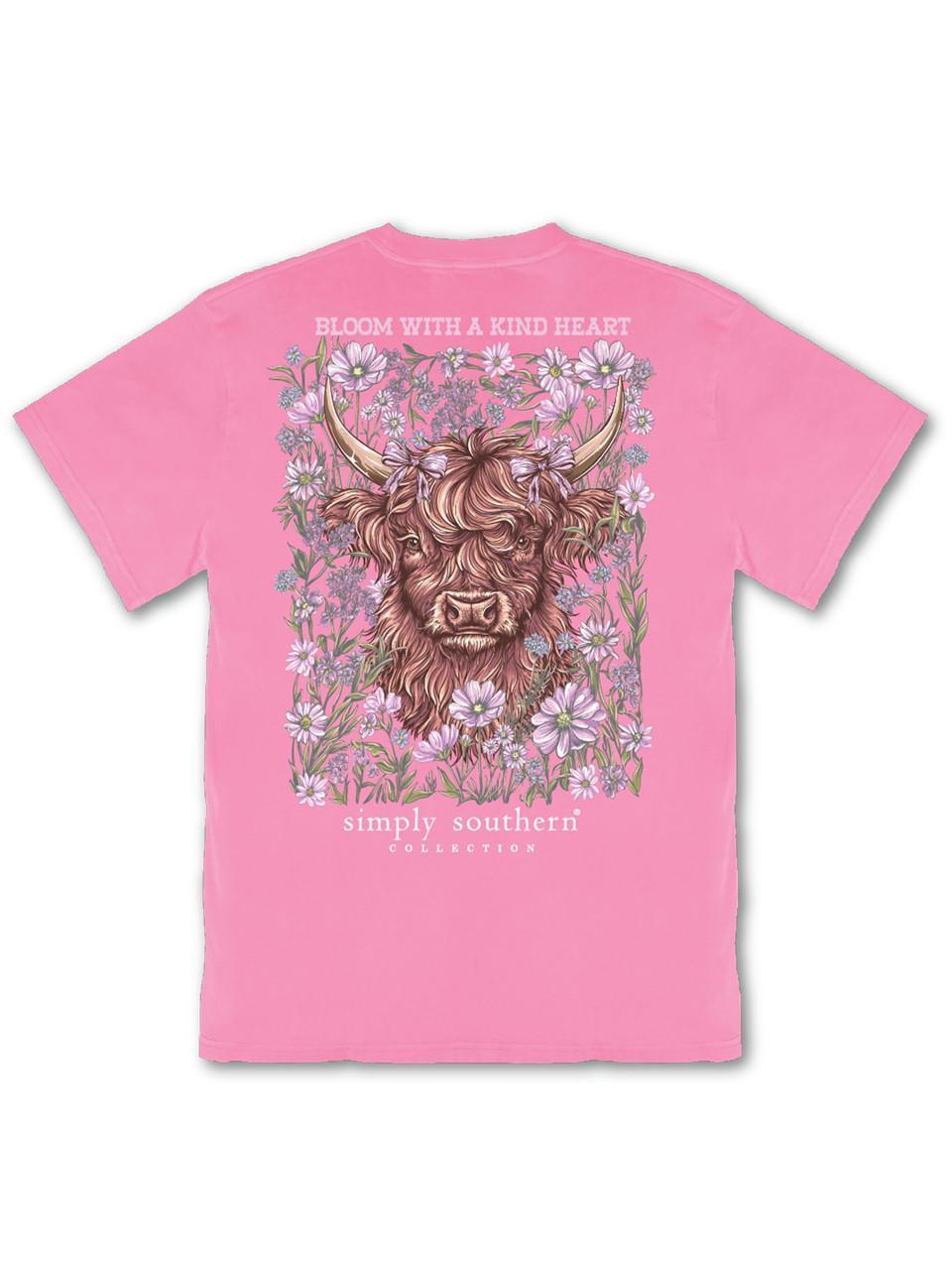 Simply Southern Bloom With A Kind Heart Tee