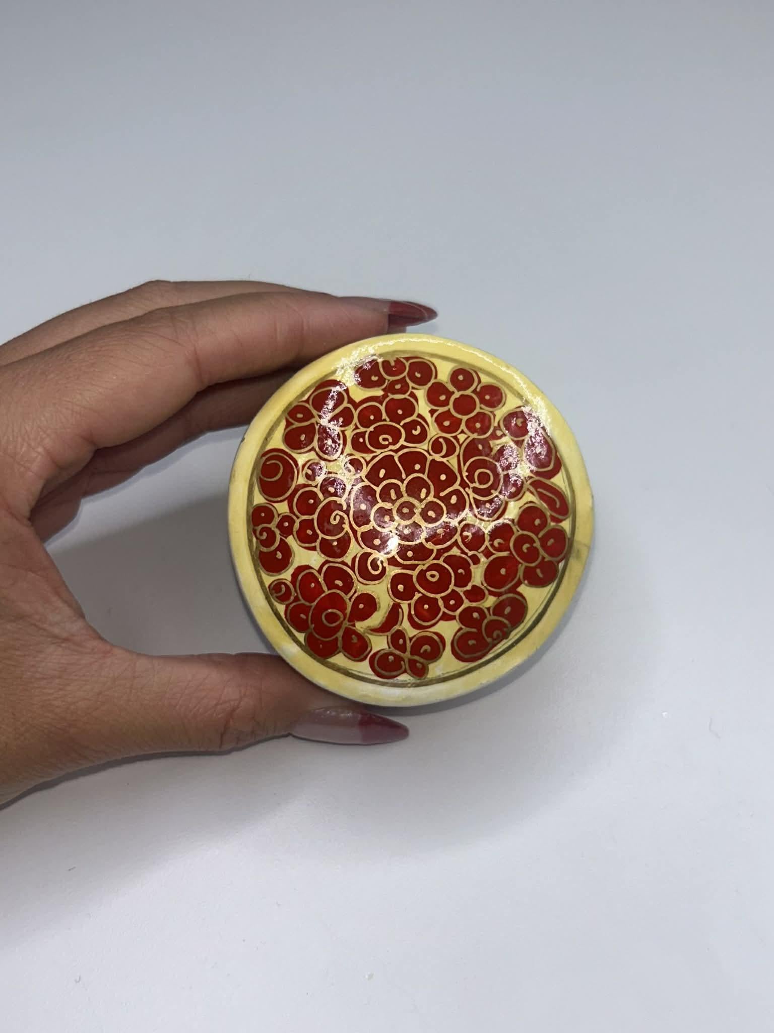 Papier Mache Round Assorted Boxes