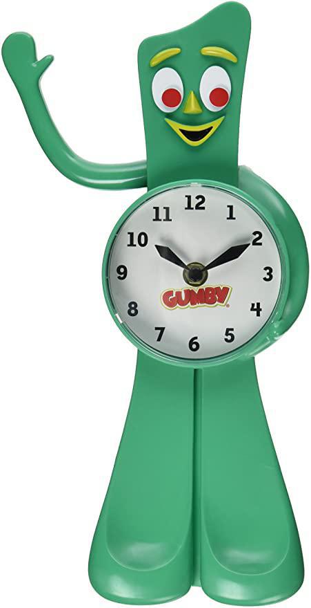 Gumby Animated Clock