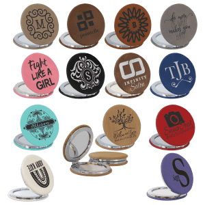 Engravable Compact Mirror