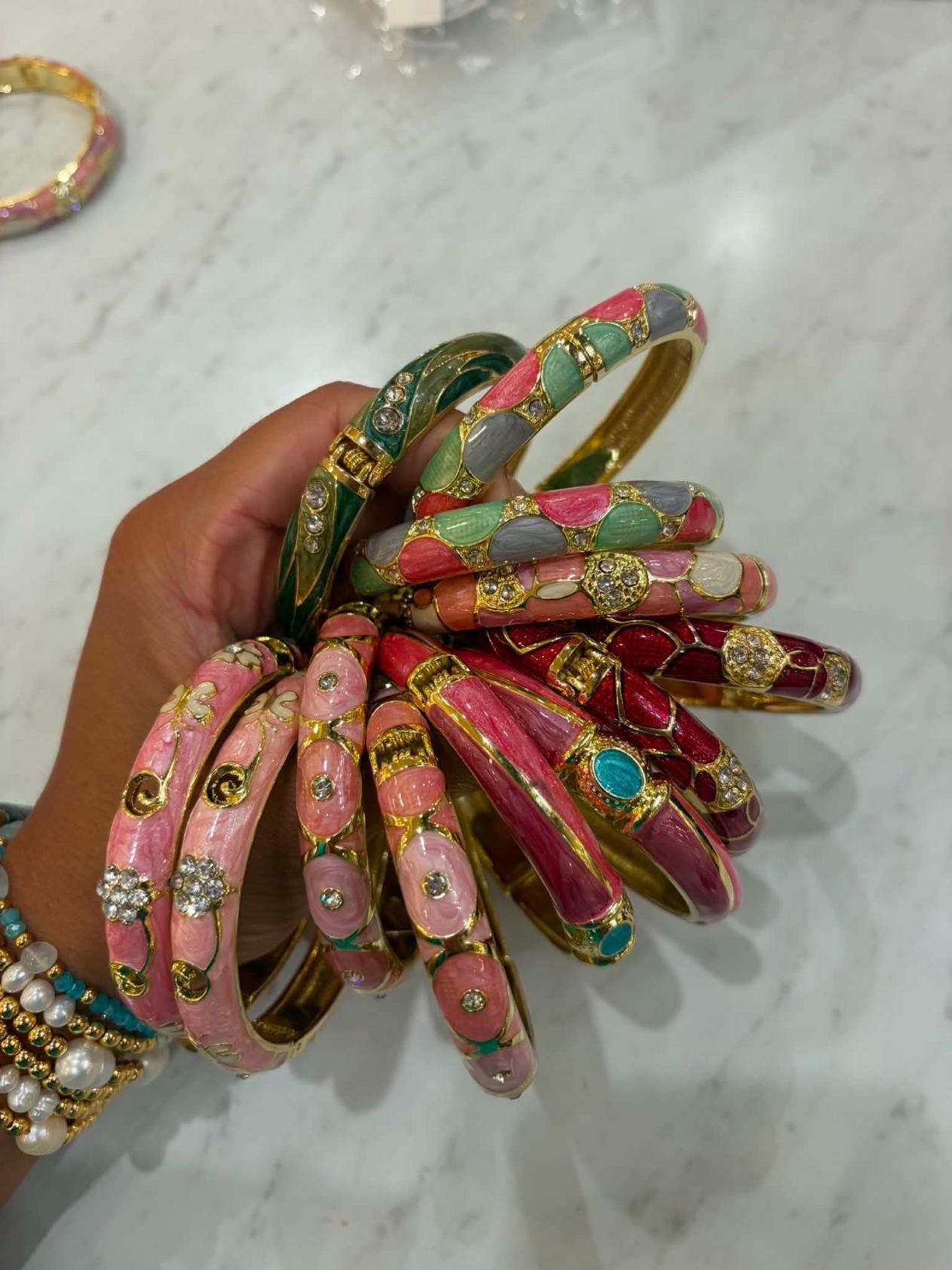 Floral Youth & Adult Bangle