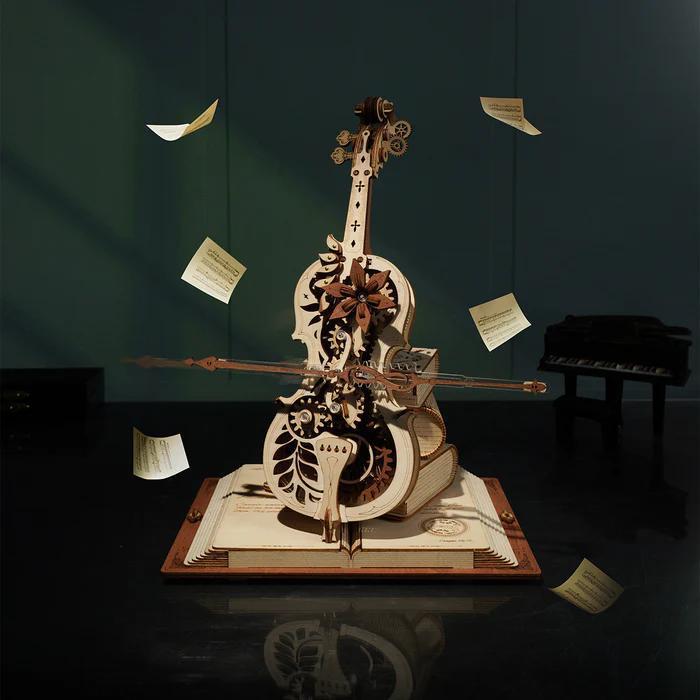 ROKR Magic Cello Wooden Puzzle