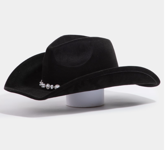 Pearl Band Western Cowboy Hat