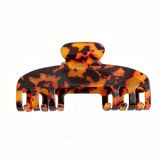 Large Hollow Out Rib Hair Claw Clips