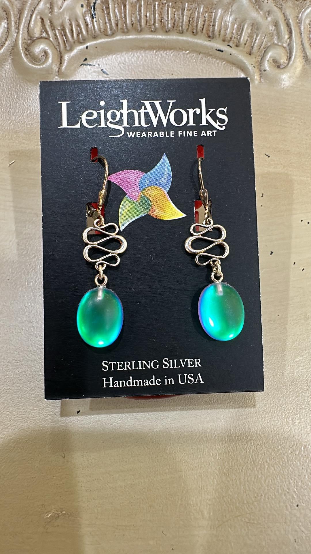 Swirl Frosted Earrings