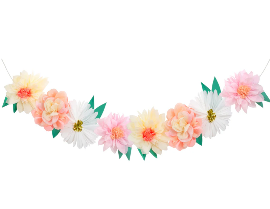 Giant Paper Flower Garland