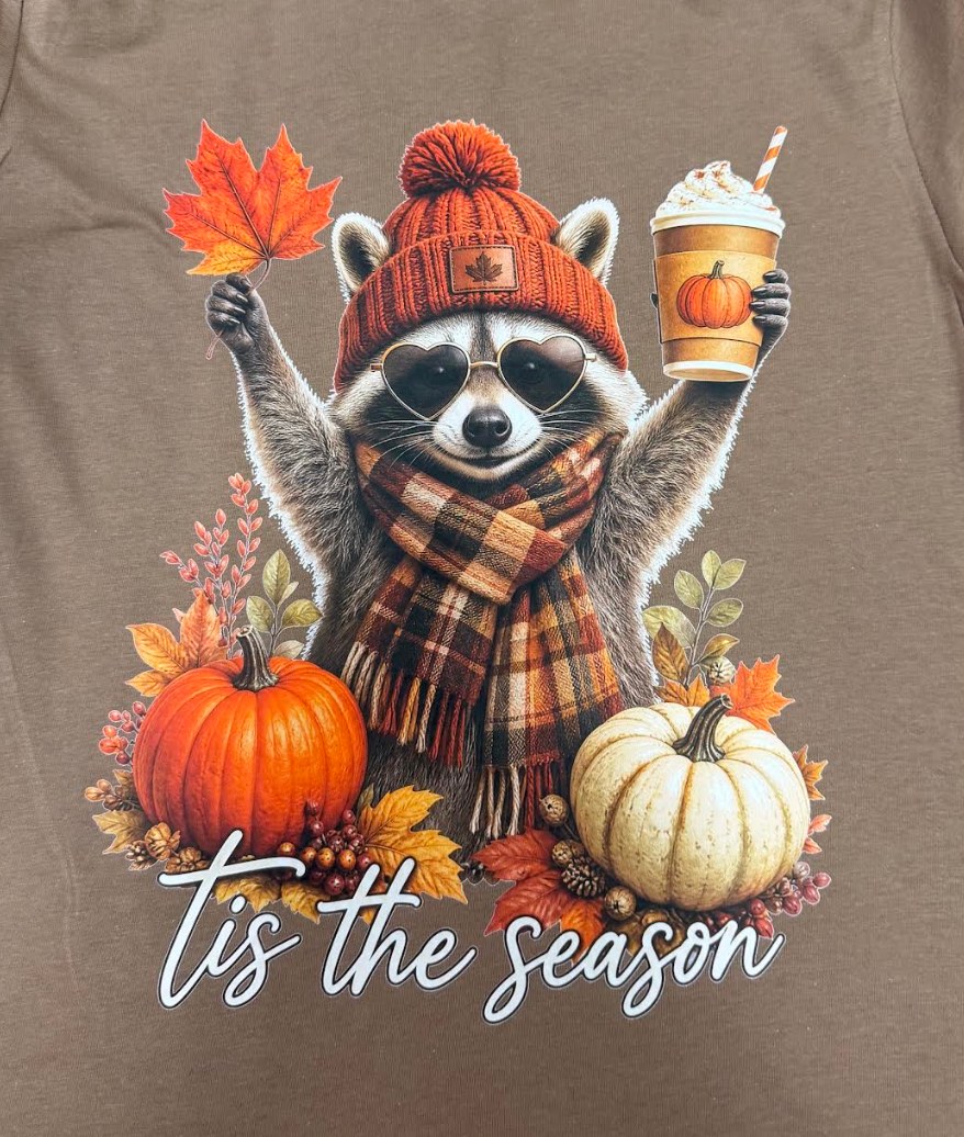 Tis Season Raccoon