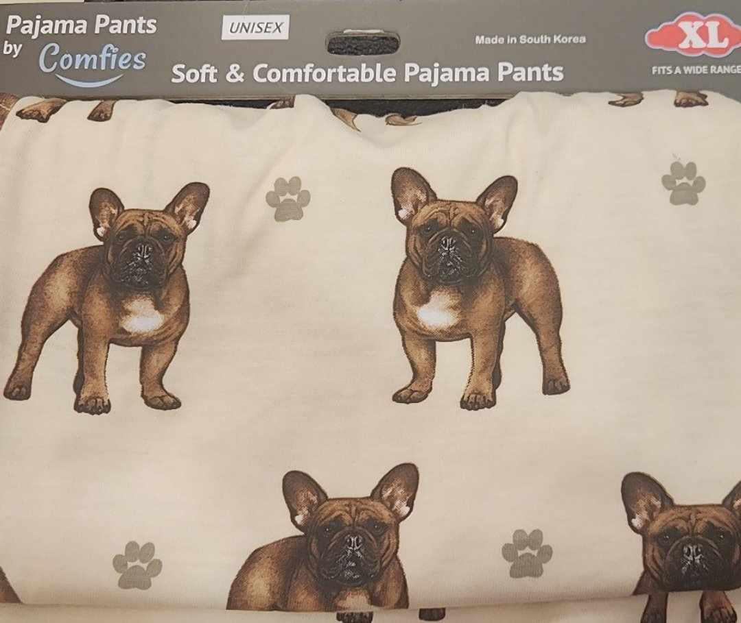 French Bull Dog Pajama Pants