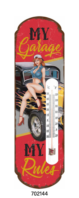 Sign of the Times - Outdoor Metal Thermometers