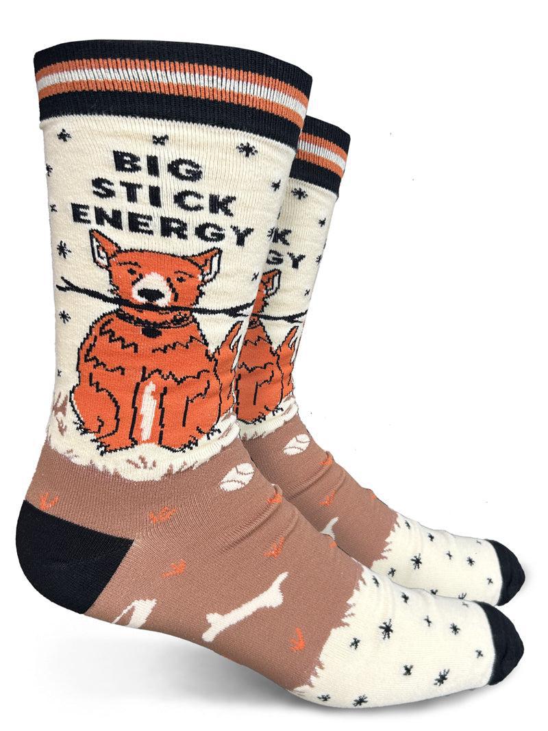 Big Stick Energy Men's Crew Socks