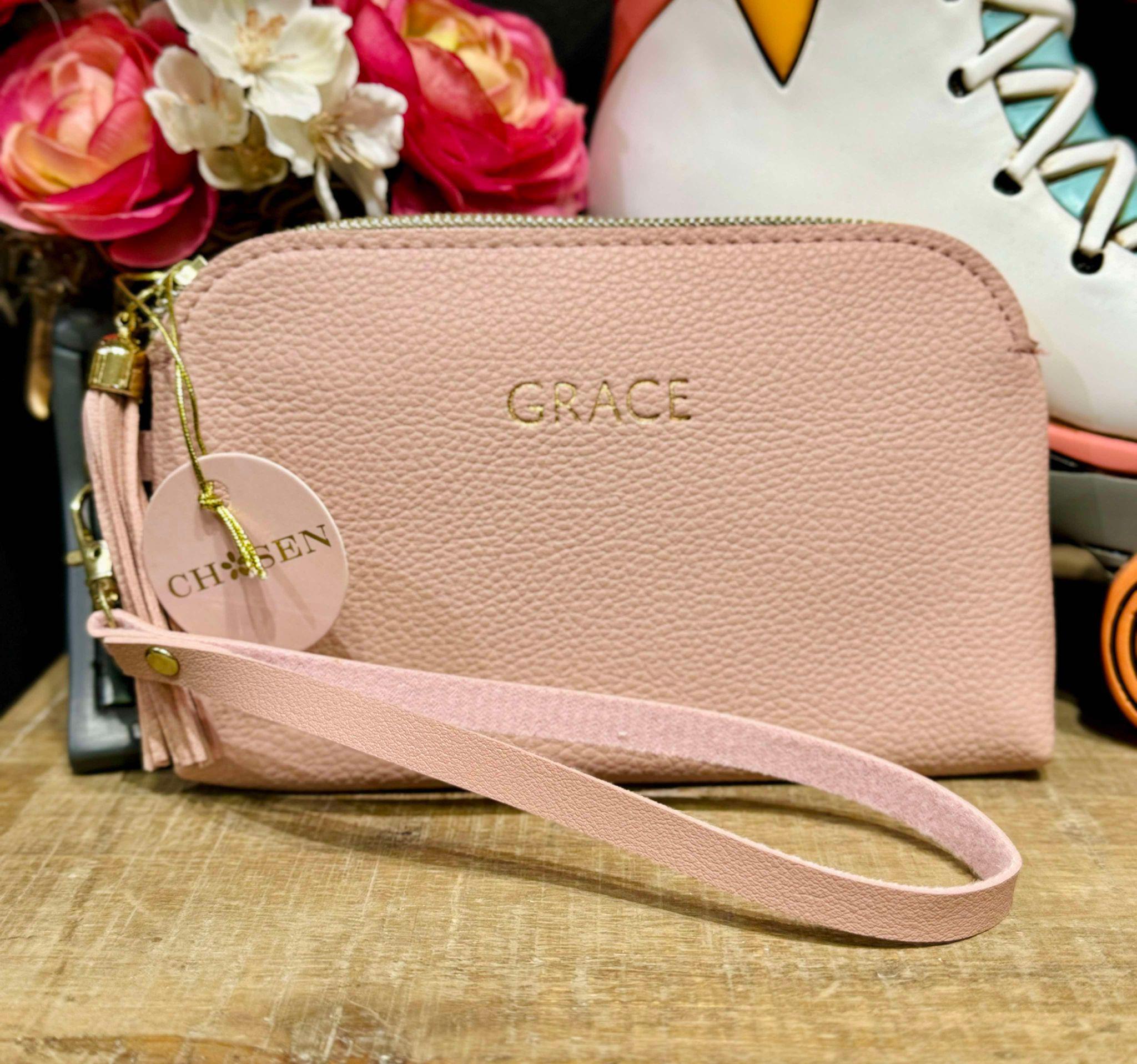 Grace Pink Chosen Wristlet