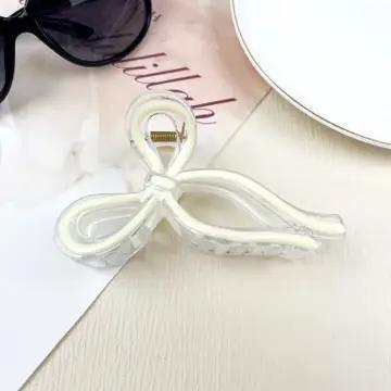 Jelly Color Bow Hair Clip
