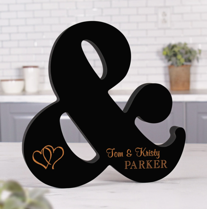 Ampersand Cut Out