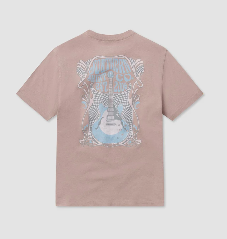 Gone Electric SS Tee - Mauve Shadows